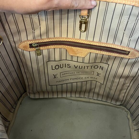 Authentic Louis Vuitton Neverfull MM Monogram Pre Owned - Picture 6 of 10